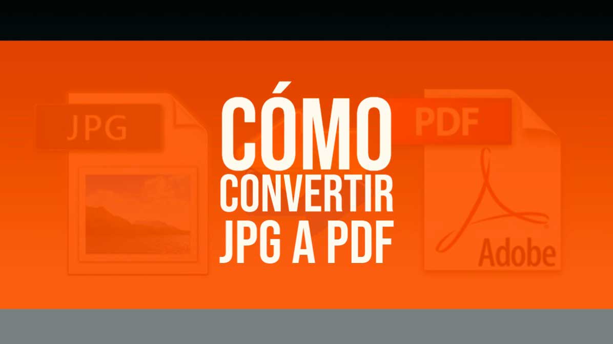 convertir JPG a PDF